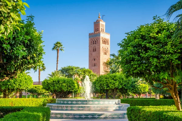 Marrakech Koutoubia Mosque Marrakech to Fes Desert Tour 3 Days