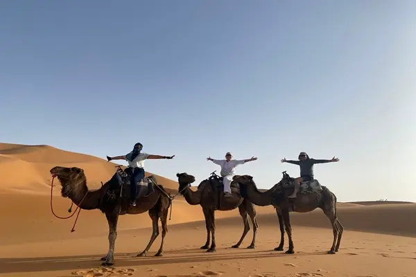 Merzouga camel ride Marrakech to Fes Desert Tour 3 Days