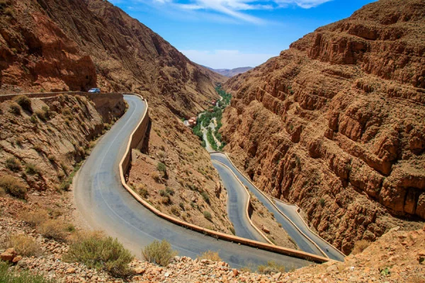 Dades Valley view - Tissadrine 4 Days Tour from Fes to Marrakech