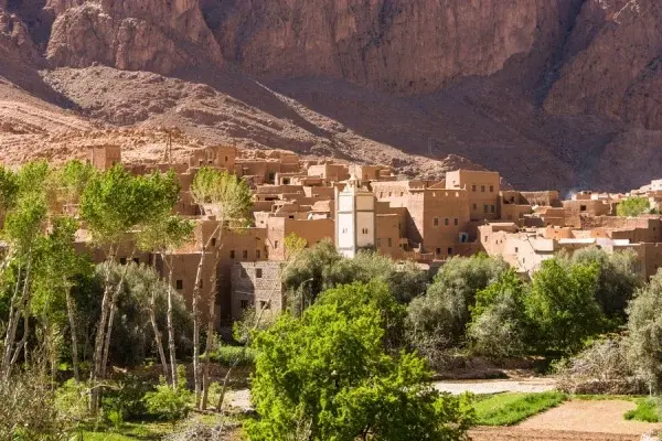 Palm Gorve - Garganta del Todra Tour de 5 días desde Marrakech a Merzouga