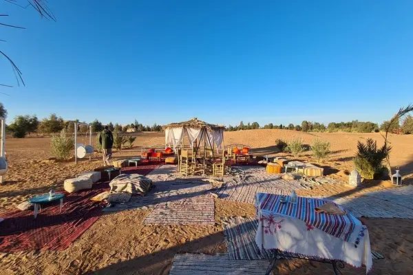 Campamento en el desierto de Erg Chebbi Tour de 3 días por el desierto desde Fez a Merzouga