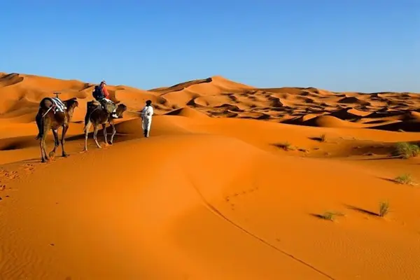 Paseo en camello por Merzouga Itinerario de 7 días por Marruecos
