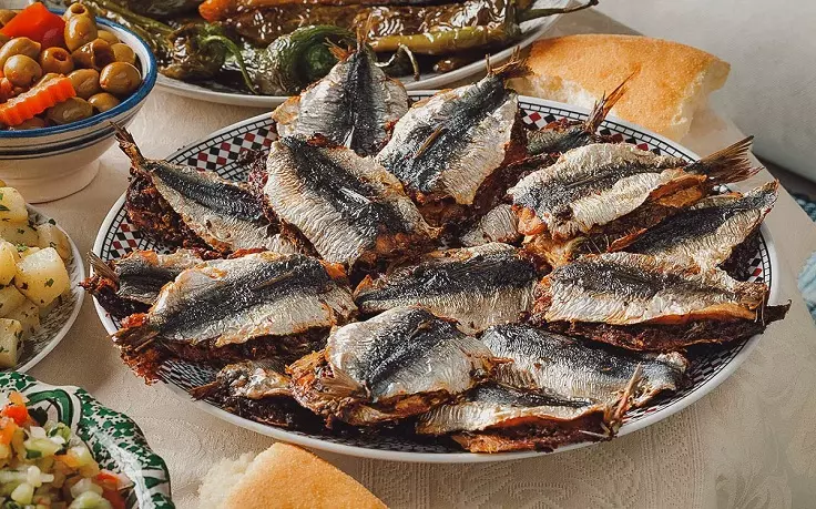 Sardinas Comida Marroquí