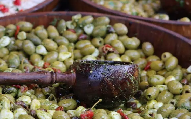 Moroccan Food Olives