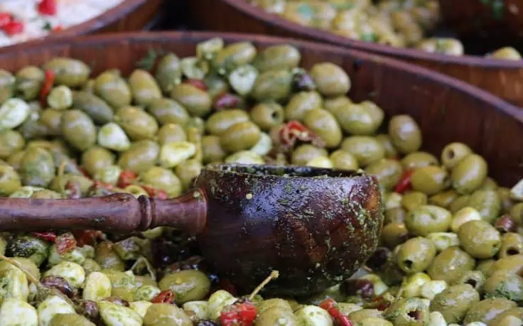 Aceitunas Comida Marroquí