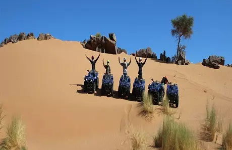 ATV Quad Biking in Merzouga Desert