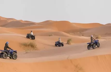 Desert of Morocco: ATV quad biking buggy tour Morocco Merzouga desert